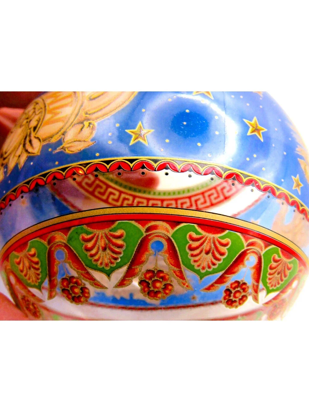 Versace Rosenthal Christmastide Ornament with Original Box and Label